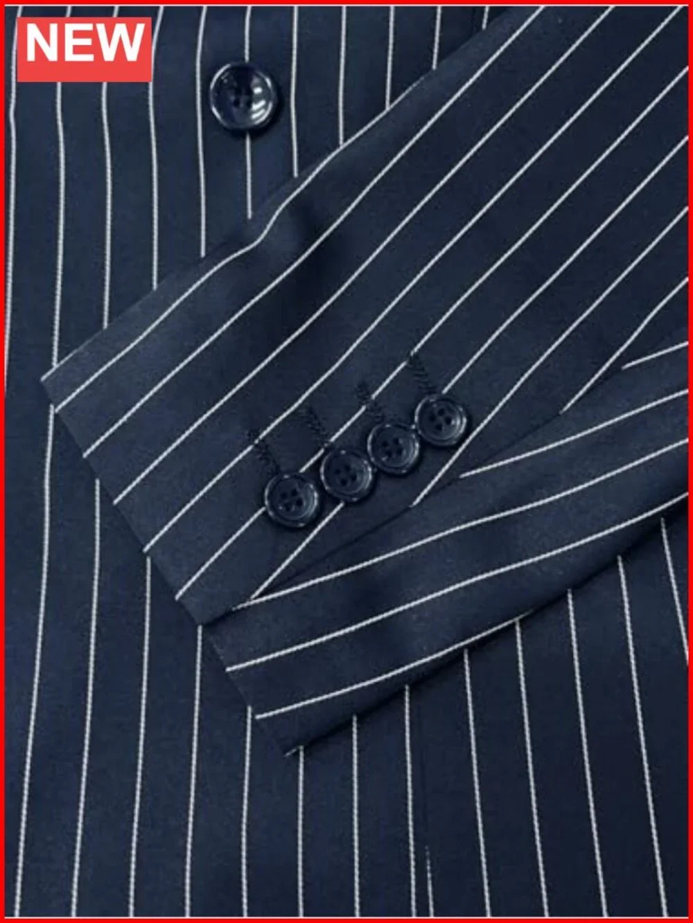 N/A elegant pinstripe